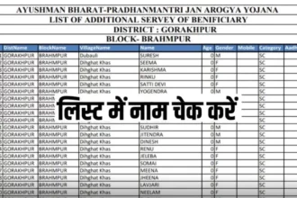Ayushman card name check